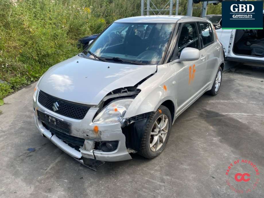 Suzuki Swift 2005-2010 , Motorkode: M13A, Girkassekode: 2472163J01