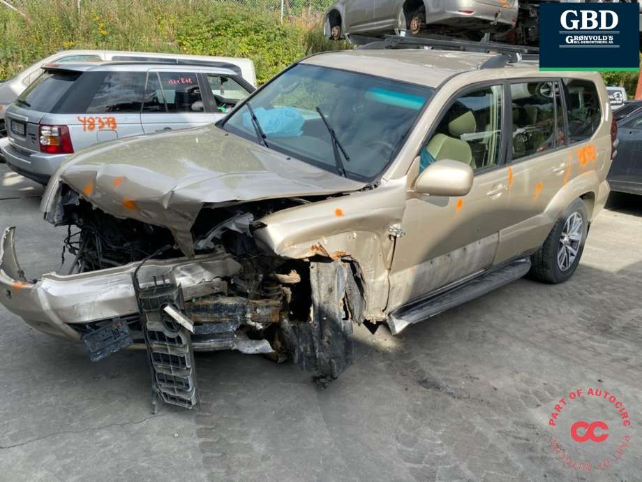 Toyota Land Cruiser 120 2002-2009 , Motorkode: 1KD-FTV, Girkassekode: 3500060B40
