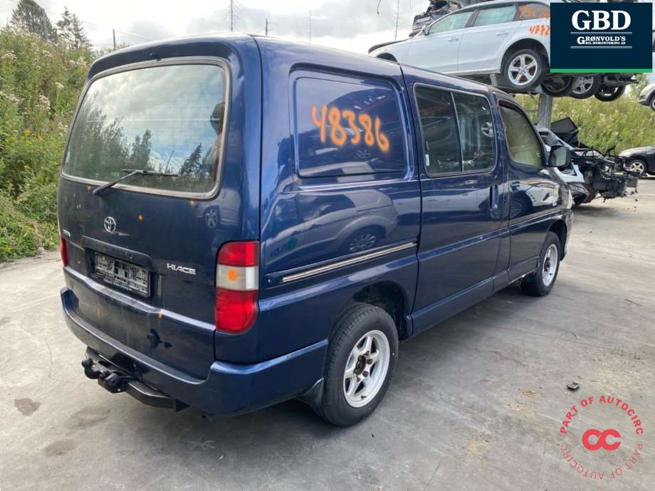 Toyota Hiace 2007-2012 (Fase 3) , Motorkode: 2KD-FTV, Girkassekode: 3303026A61
