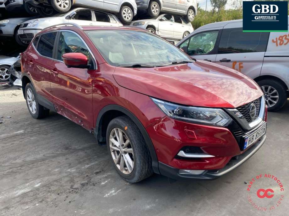 Nissan Qashqai 2014-2021 (Type II) , Motorkode: HR13, Girkassekode: 3201002Q6G