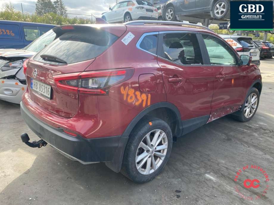 Nissan Qashqai 2014-2021 (Type II) , Motorkode: HR13, Girkassekode: 3201002Q6G
