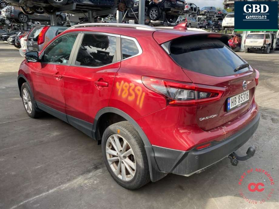 Nissan Qashqai 2014-2021 (Type II) , Motorkode: HR13, Girkassekode: 3201002Q6G