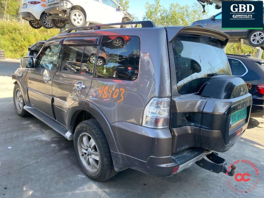 Mitsubishi Pajero 2007-2016 (Type IV, Fase 1) , Motorkode: 4M41, Girkassekode: 2700A130