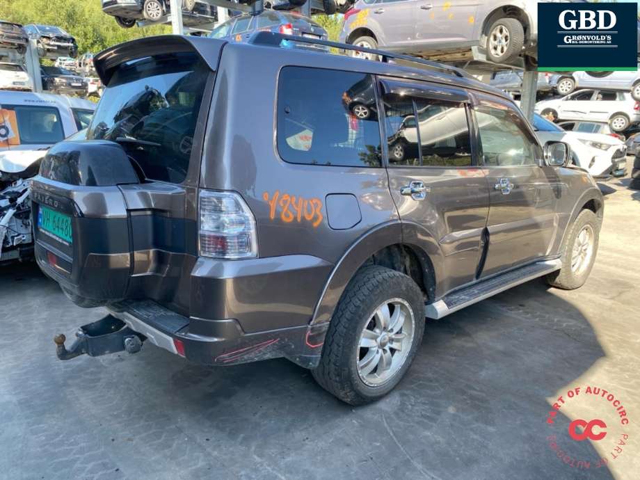 Mitsubishi Pajero 2007-2016 (Type IV, Fase 1) , Motorkode: 4M41, Girkassekode: 2700A130