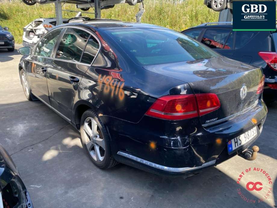 VW Passat 2011-2015 (B7) (B7), Motorkode: CFFB, Girkassekode: LPR