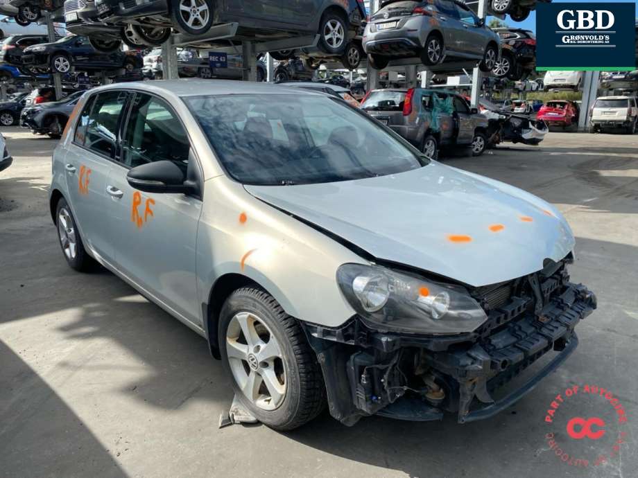 VW Golf VI 2008-2012 , Motorkode: CAYC, Girkassekode: LUB