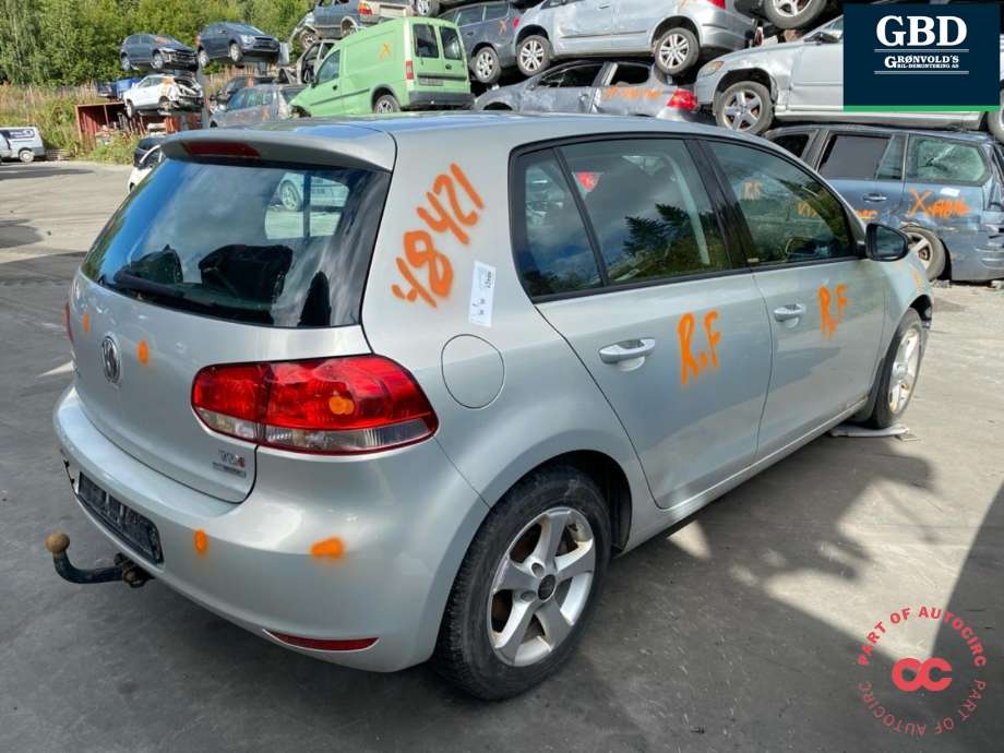 VW Golf VI 2008-2012 , Motorkode: CAYC, Girkassekode: LUB