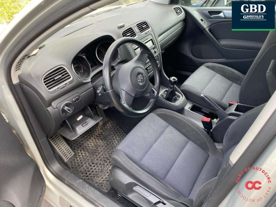 VW Golf VI 2008-2012 , Motorkode: CAYC, Girkassekode: LUB
