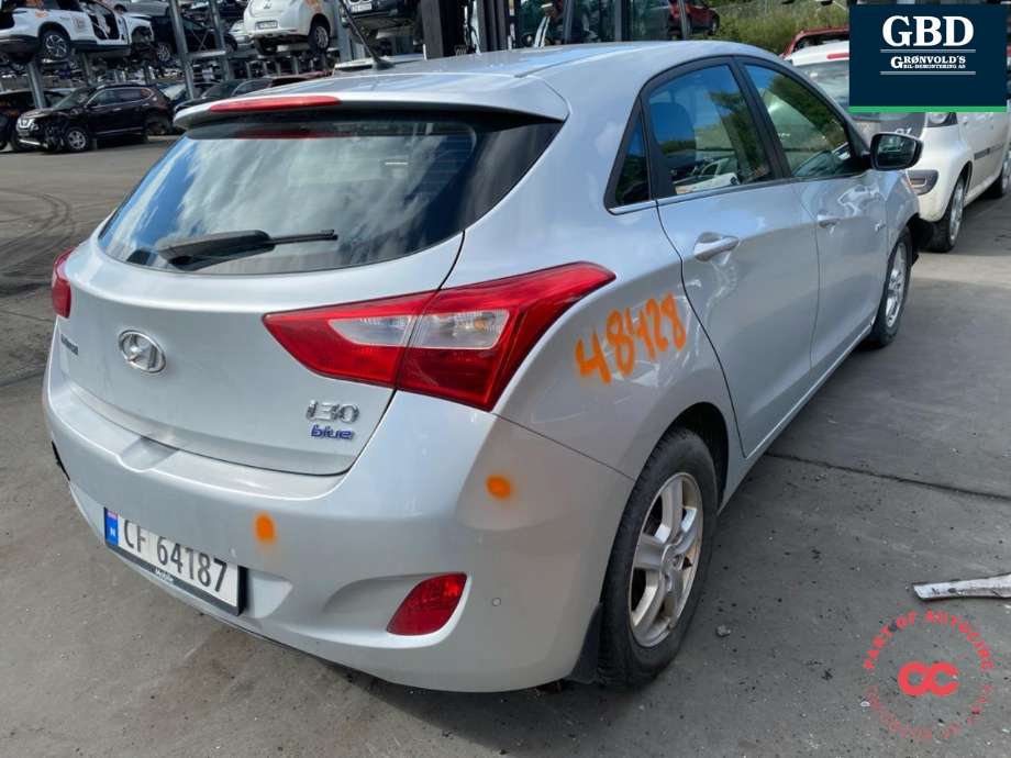 Hyundai i30 2012-2017 (Type II) , Motorkode: D4FB, Girkassekode: 4300032906