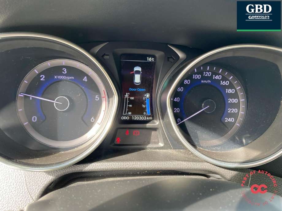 Hyundai i30 2012-2017 (Type II) , Motorkode: D4FB, Girkassekode: 4300032906