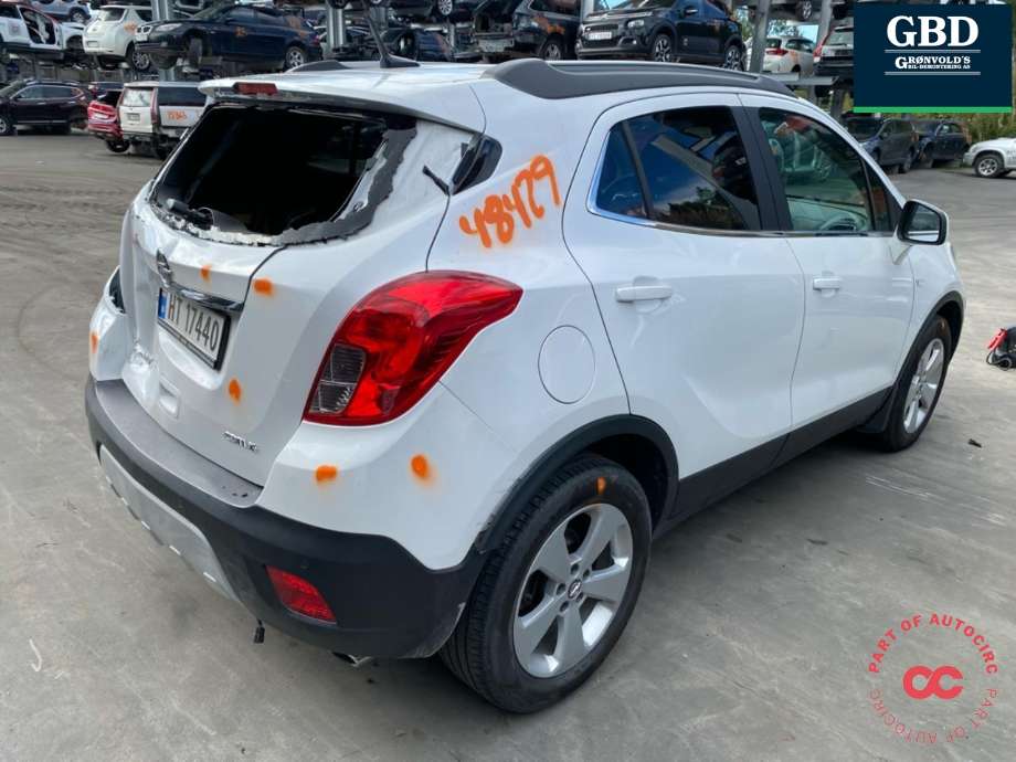 Opel Mokka 2012-2016 (Type I, Fase 1) , Motorkode: B16DTH, Girkassekode: 55595623