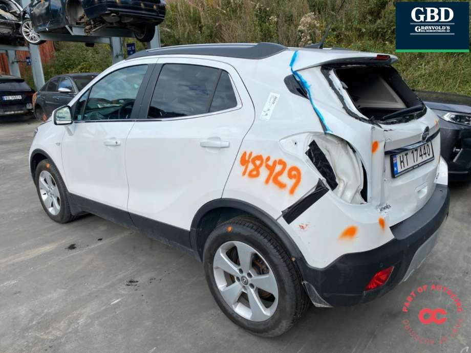 Opel Mokka 2012-2016 (Type I, Fase 1) , Motorkode: B16DTH, Girkassekode: 55595623