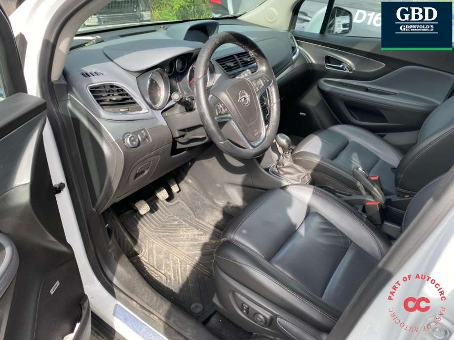 Opel Mokka 2012-2016 (Type I, Fase 1) , Motorkode: B16DTH, Girkassekode: 55595623