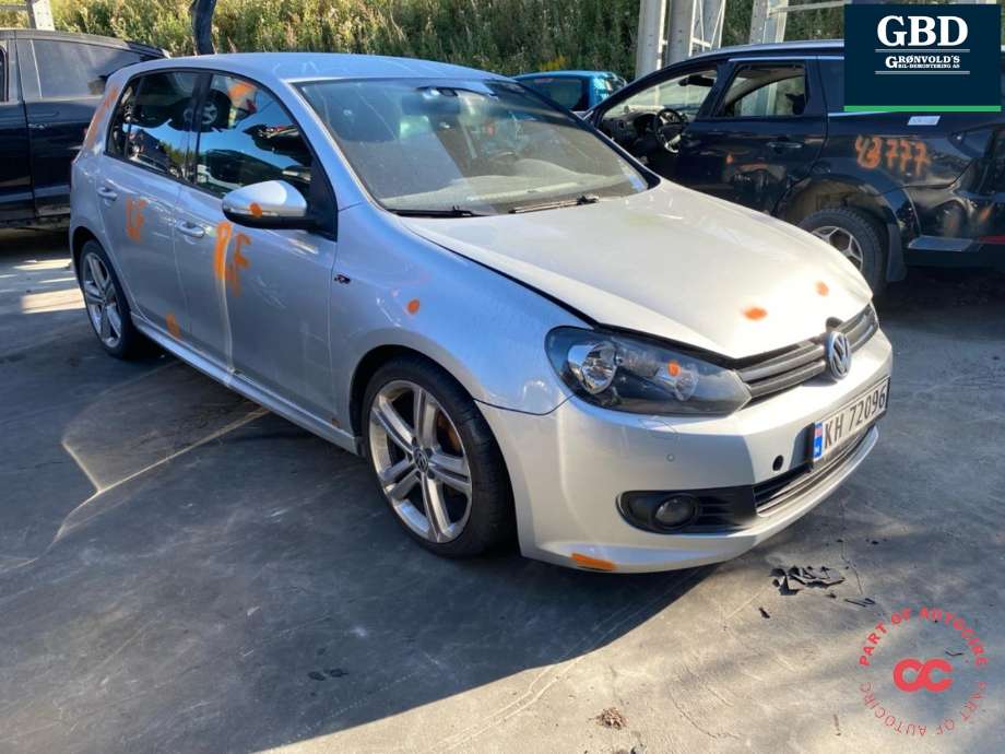 VW Golf VI 2008-2012 , Motorkode: CAYC, Girkassekode: LHW