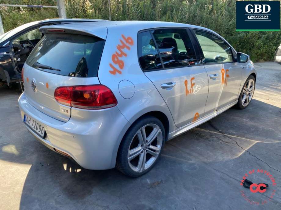 VW Golf VI 2008-2012 , Motorkode: CAYC, Girkassekode: LHW