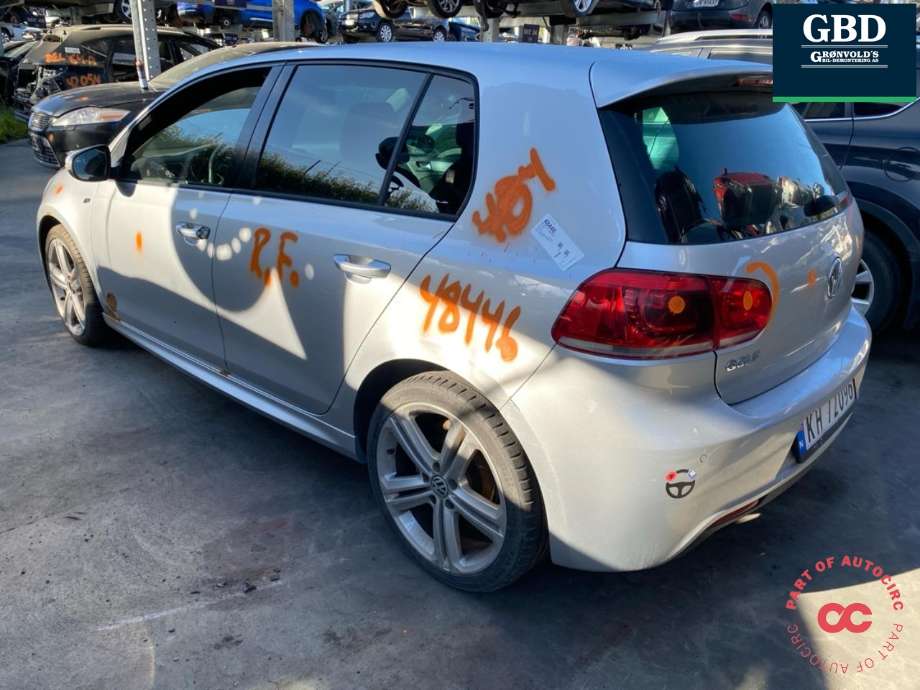 VW Golf VI 2008-2012 , Motorkode: CAYC, Girkassekode: LHW