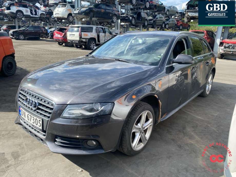 Audi A4 2007-2014 (Type IV) (B8) (B8), Motorkode: CAGA, Girkassekode: MMV