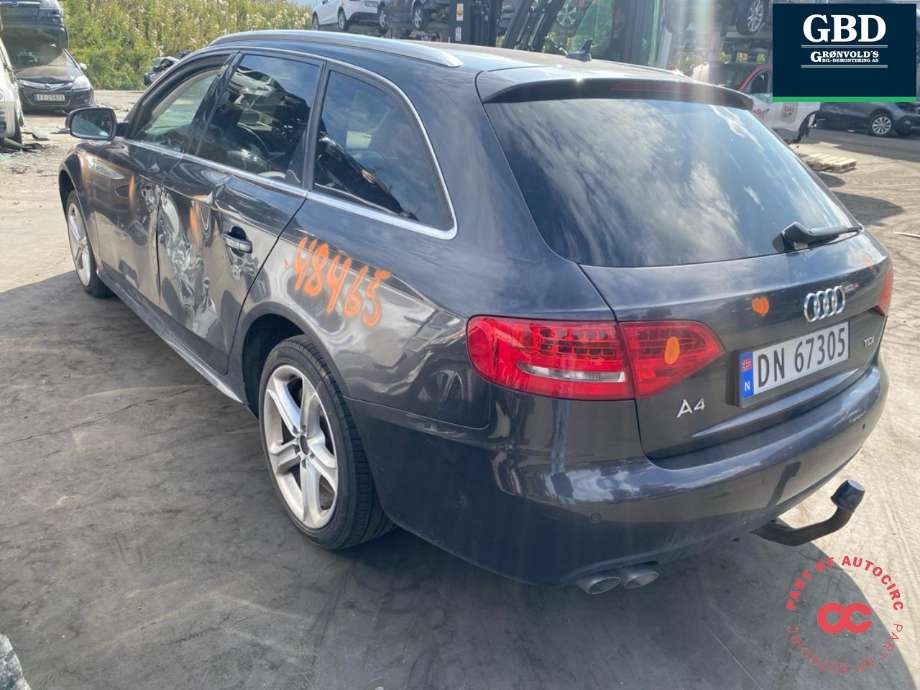 Audi A4 2007-2014 (Type IV) (B8) (B8), Motorkode: CAGA, Girkassekode: MMV