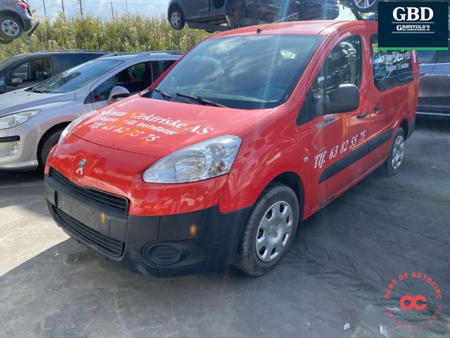 Peugeot Partner 2008-2015 (Type II, Fase 1) , Motorkode: ZKY, Girkassekode: