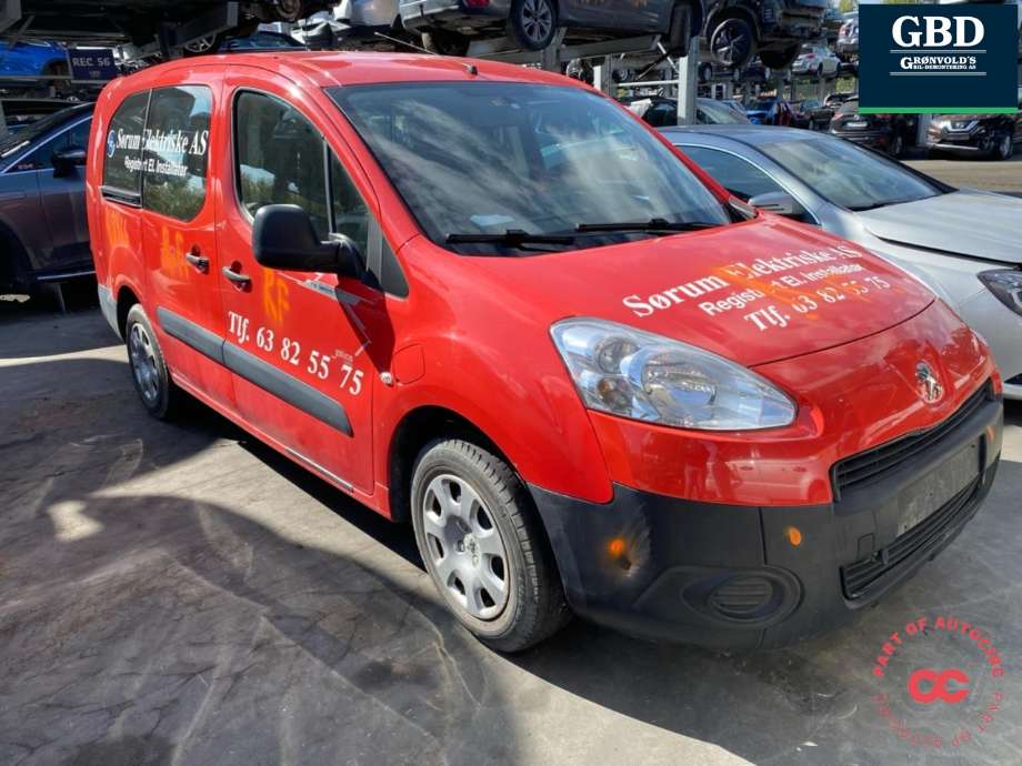 Peugeot Partner 2008-2015 (Type II, Fase 1) , Motorkode: ZKY, Girkassekode: