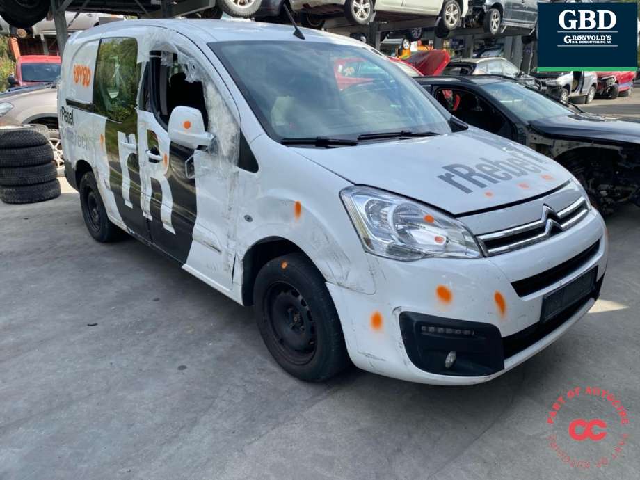 Citroën Berlingo 2015-2019 (Type II, Fase 2) , Motorkode: BHY, Girkassekode: 16 122 418 80