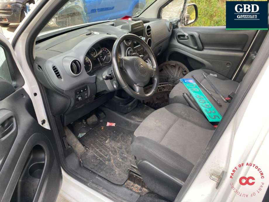 Citroën Berlingo 2015-2019 (Type II, Fase 2) , Motorkode: BHY, Girkassekode: 16 122 418 80