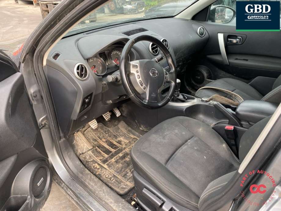 Nissan Qashqai 2010-2014 (Type I, Fase 2) , Motorkode: M9R-740, Girkassekode: 320103UB5B