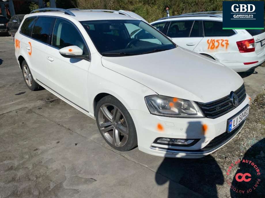 VW Passat 2011-2015 (B7) (B7), Motorkode: CAXA, Girkassekode: NTZ