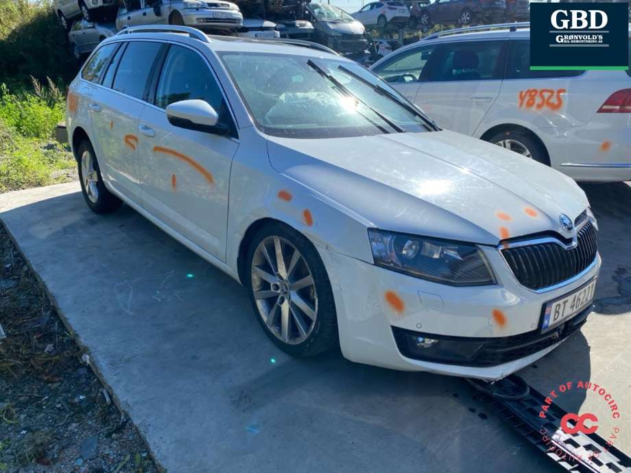 Škoda Octavia 2013-2016 (Type III, Fase 1) , Motorkode: CZDA, Girkassekode: RWS