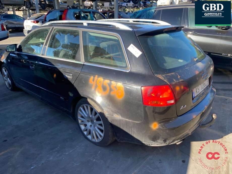 Audi A4 2007-2014 (Type IV) (B8) (B8), Motorkode: BRE, Girkassekode: JZT