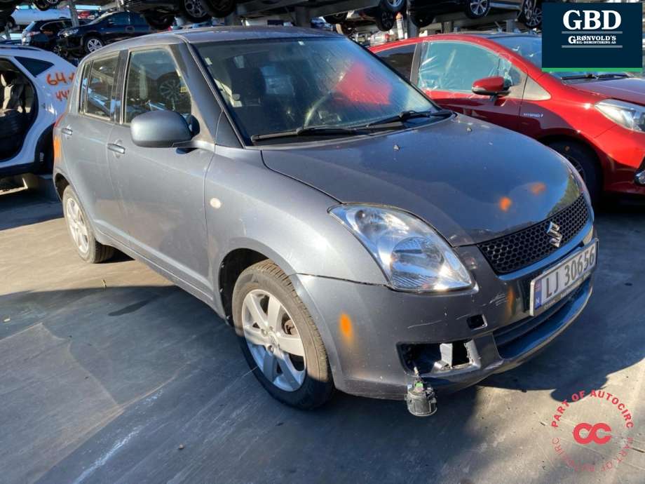 Suzuki Swift 2005-2010 , Motorkode: M13A, Girkassekode: 2472163J01