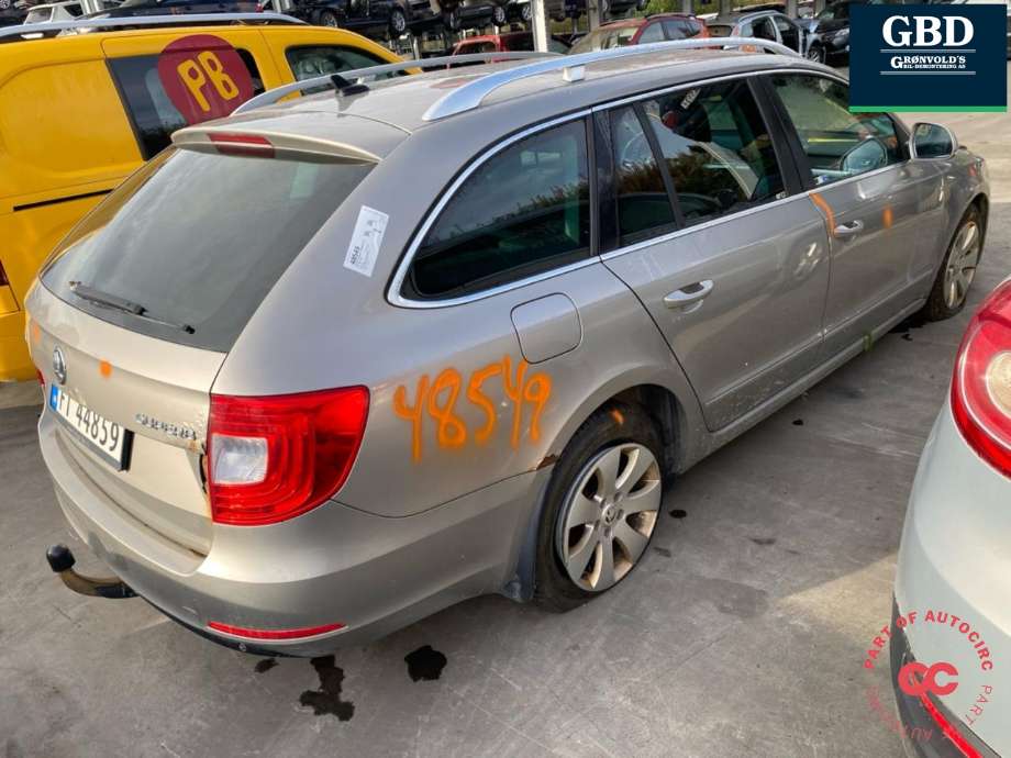 Škoda Superb 2008-2015 (Type II) , Motorkode: CFFB, Girkassekode: PPY