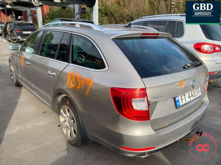 Škoda Superb 2008-2015 (Type II) , Motorkode: CFFB, Girkassekode: PPY