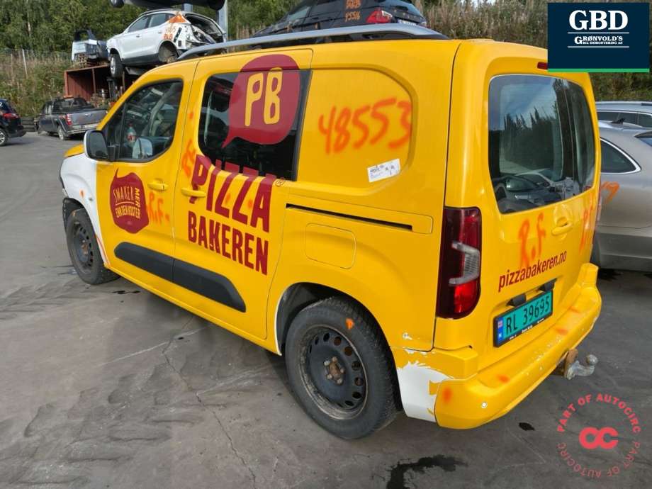 Opel Combo E 2019-->> , Motorkode: D15DT, Girkassekode: 16 230 929 80