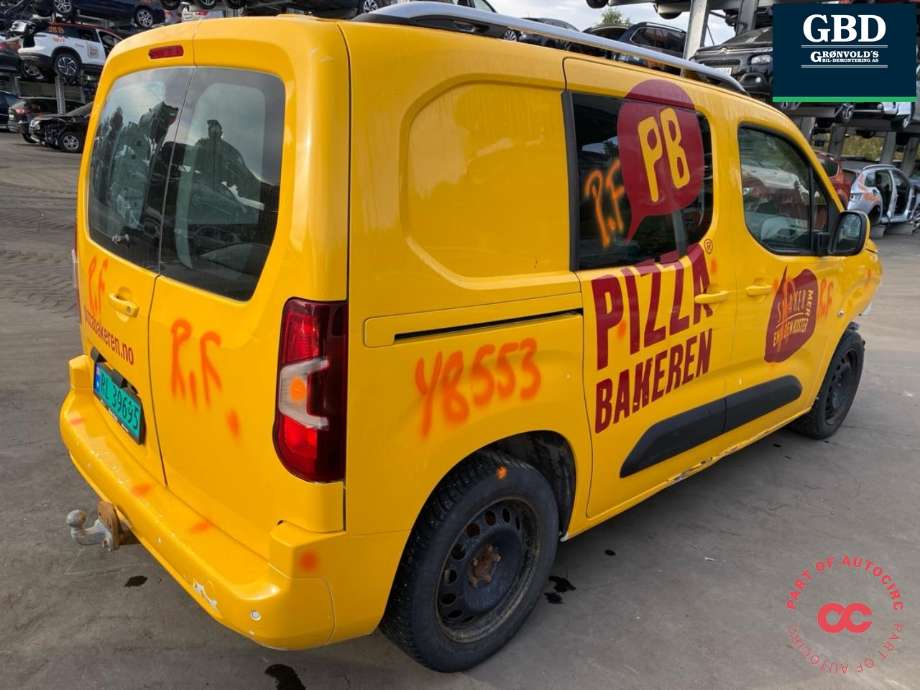 Opel Combo E 2019-->> , Motorkode: D15DT, Girkassekode: 16 230 929 80