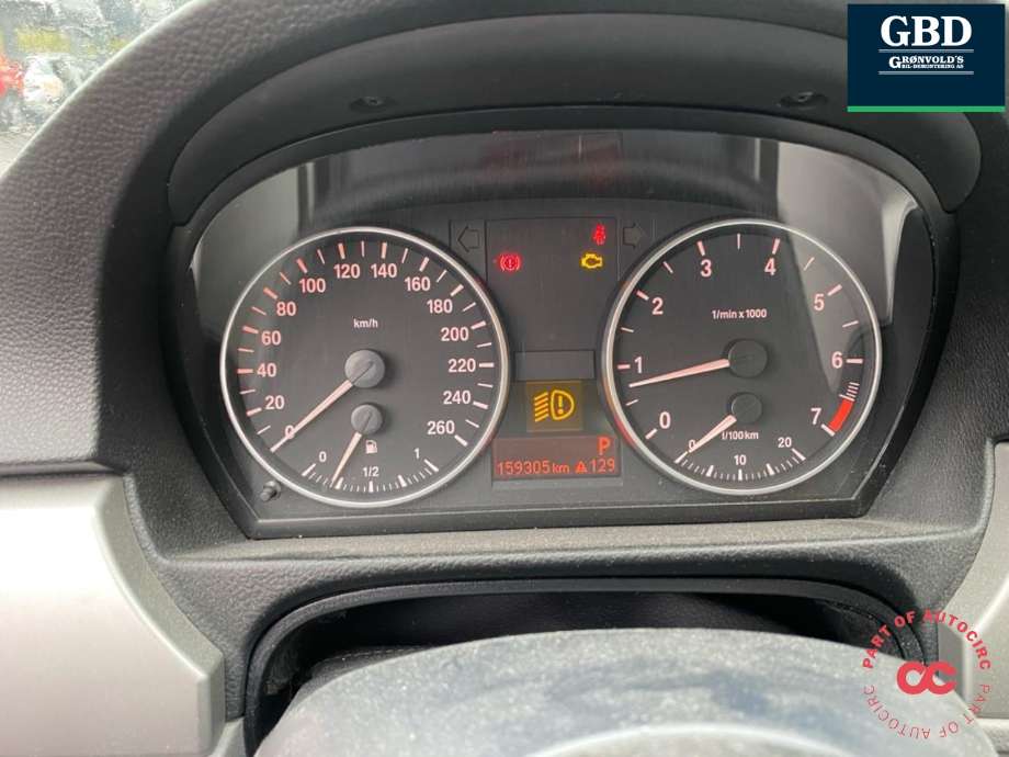 BMW 3-Serie 2005-2011 (E90/E91/E92/E93) (E90/E91/E92/E93), Motorkode: N46-B20B, Girkassekode: 24 00 7 556 043