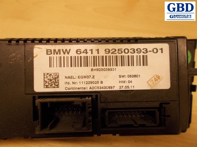 BMW X1, 2009-2015 (E84) (64 11 9 286 618)