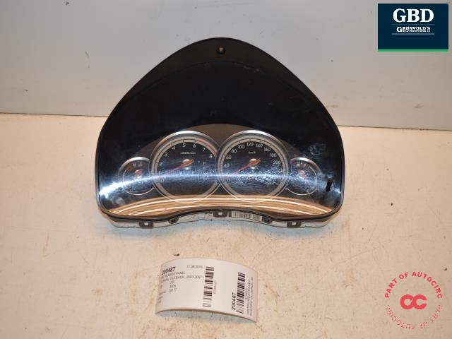 Instrumentpanel til Subaru Outback 2003-2007 (Type III, Fase 1) (SUBARU|NS-L400-L|)
