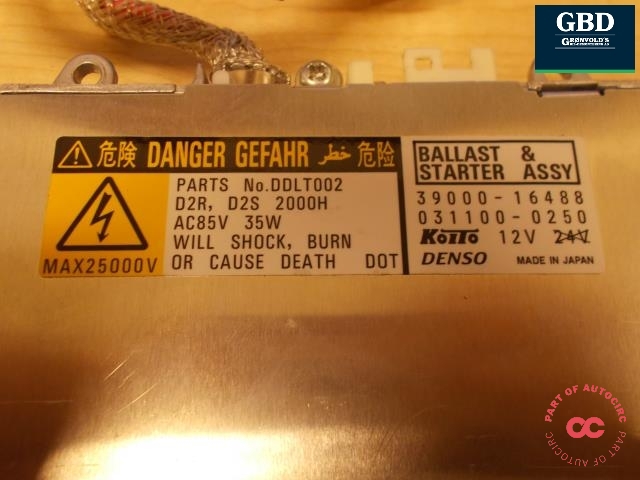 Styreenhet xenon/ballast til Land Rover Discovery 2005-2009 (Type III) (DENSO|39000-16488|)