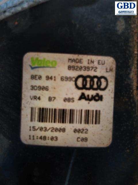 Audi A3, 2003-2008 (Type II, Fase 1) (8E0 941 699 C)