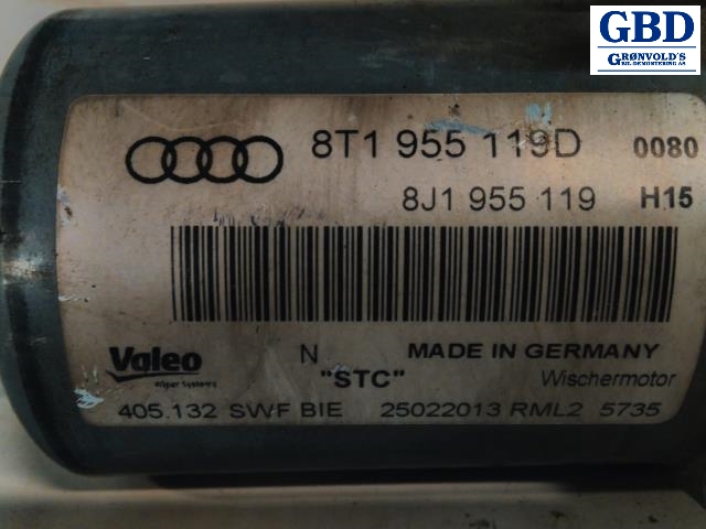 Audi A5, 2007-2016 (Type I) (VALEO|8T1 955 119 D)