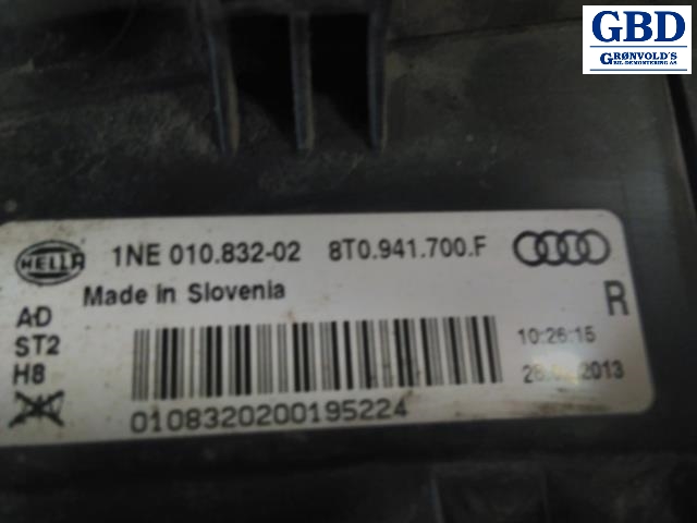 Audi A5, 2007-2016 (Type I) (HELLA|8T0 941 699|8T0 941 699 E)