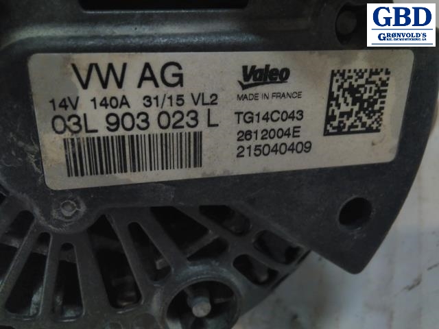 VW Golf Sportsvan, 2014-2018 (VALEO|03L 903 023 L)