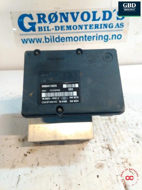 ABS sentral til Mercedes CLK 2002-2009 (C209) (C209) (A 004 431 62 12|A 004 431 62 12 80|A0325459232)
