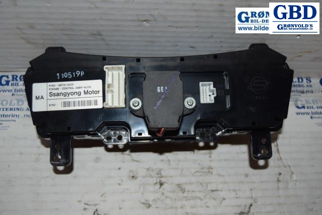 SsangYong Korando, 2011-2013 (Type III) (SSANGYONG MOTOR|68710-34101)