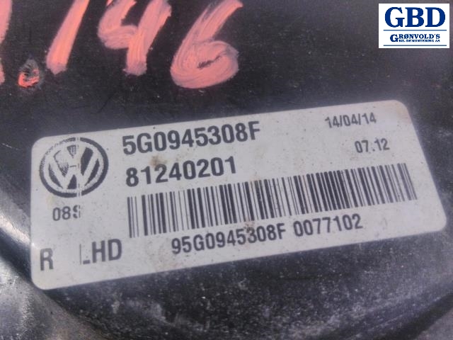 VW e-Golf, 2014-2017 (Fase 1) (5G0 945 308 F)