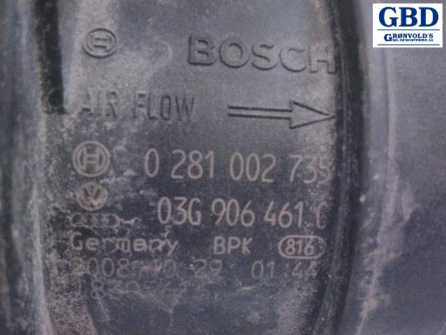 Audi A3, 2003-2008 (Type II, Fase 1) (BOSCH|03G 906 461 C)