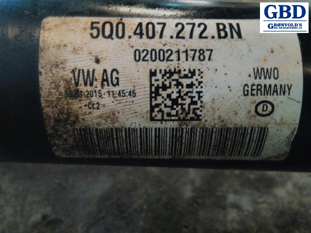 VW Golf VII, 2012-2017 (Fase 1) (5Q0 407 272 BN)