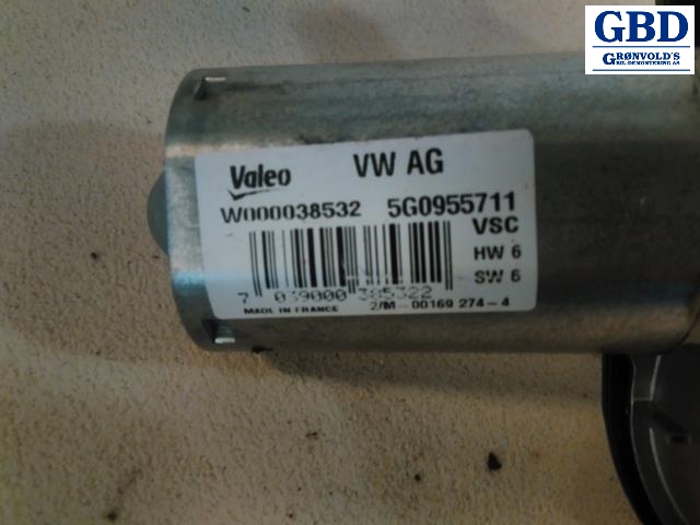 VW Golf VII, 2012-2017 (Fase 1) (VALEO|5G0 955 711 A)