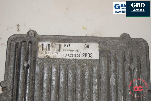 Styreenhet motor til Mercedes Vito 2014-->> (W447) (W447) (A 651 900 28 03|A 651 900 28 03 80|)
